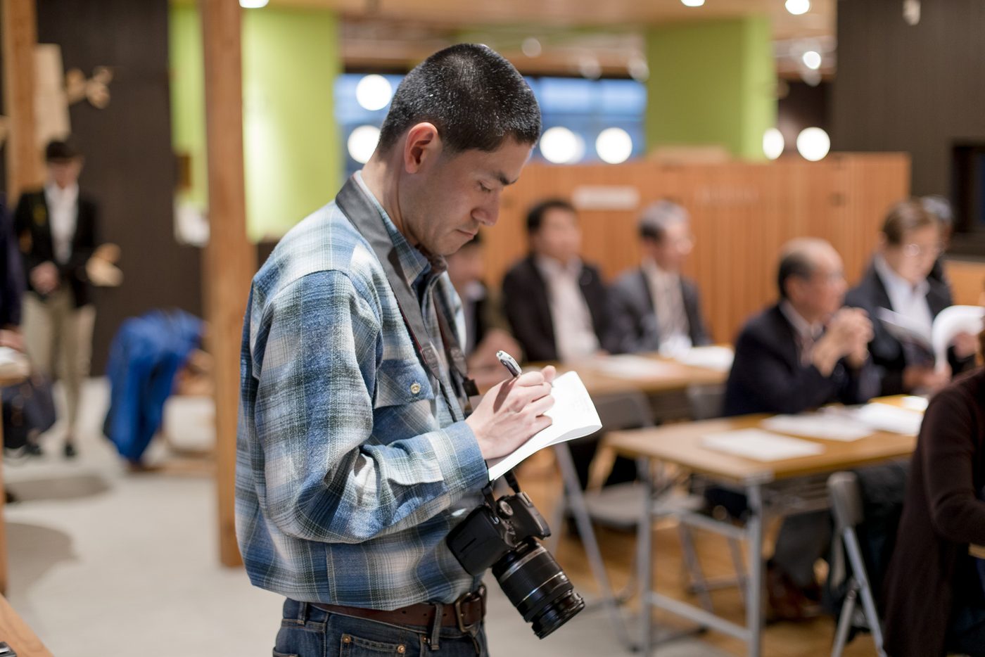 新聞記者のお仕事